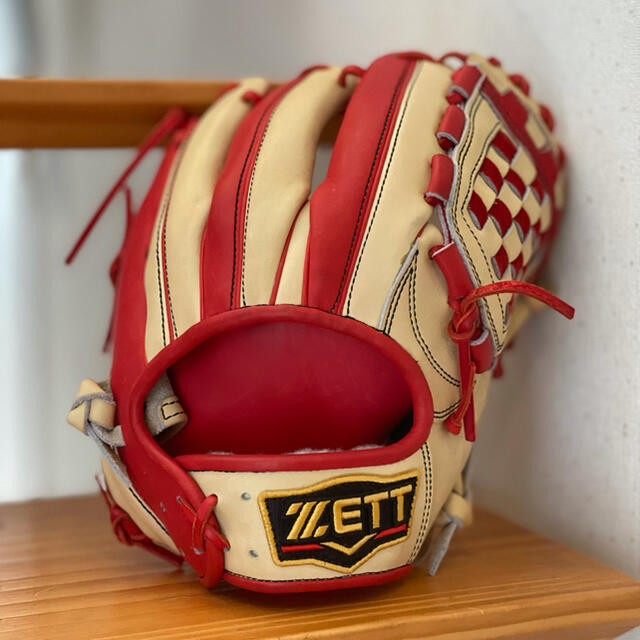 ZETT(ゼット)のzett 軟式　プロステイタス　源田　オーダー　ゼット スポーツ/アウトドアの野球(グローブ)の商品写真