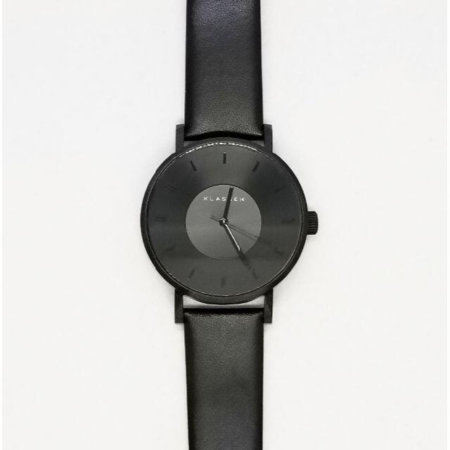 【新品】Klasse14 腕時計 VO14BK002M 42mm ブラックレザー 1