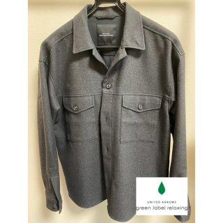 ユナイテッドアローズグリーンレーベルリラクシング(UNITED ARROWS green label relaxing)の【未着用】2020FW TECH フラノ CPO シャツ(シャツ)