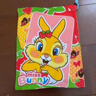 ディズニー(Disney)のmiss Bunny巾着袋(ランチボックス巾着)