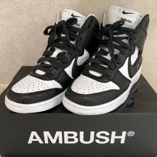 ナイキ(NIKE)のAMBUSH × Nike Dunk High Black-White(スニーカー)