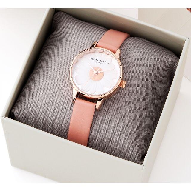【送料無料】オリビアバートン 腕時計 デイジー ピンク 30mm ローズゴールドファッション小物