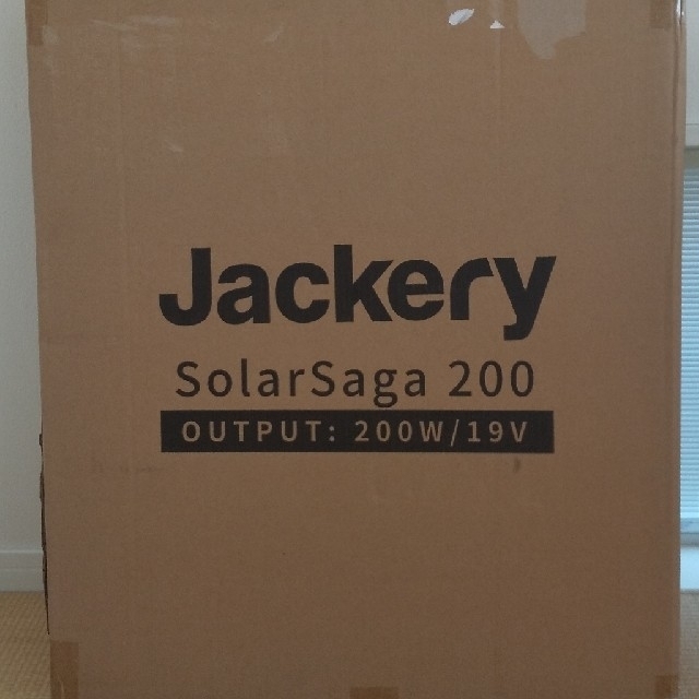 Jackeryソーラーパネル200W IPポータブル電源用