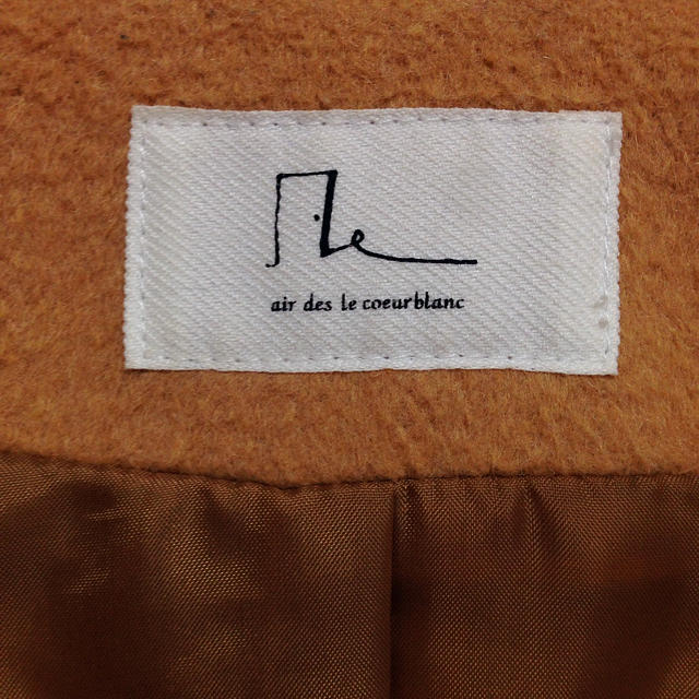 le.coeur blanc(ルクールブラン)のキャメルコートきまぐれお値下げ♡ レディースのジャケット/アウター(ロングコート)の商品写真