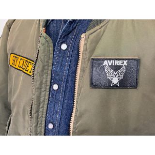 AVIREX - AVIREX/ディズニー/コラボ/ミッキー/MA-1/ジャケット/カーキ