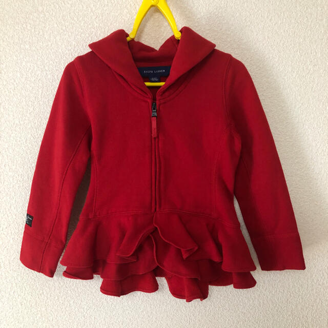 Ralph Lauren(ラルフローレン)のRalph Lauren フリルジャケット キッズ/ベビー/マタニティのキッズ服女の子用(90cm~)(ジャケット/上着)の商品写真