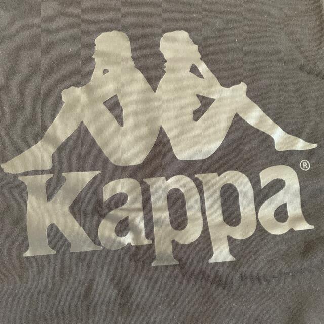 Kappa(カッパ)のkappa gu チュニック　Tシャツ　黒　XL レディースのトップス(Tシャツ(半袖/袖なし))の商品写真