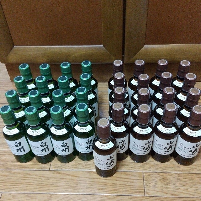 山崎NV180ml 17本 白州NV 180ml 16本白州180ml