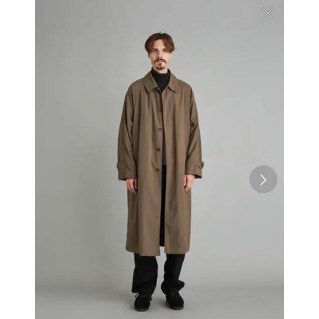 steven alan(スティーブンアラン)のSteven Alan NYLON BAL COLLAR COAT BOLD メンズのジャケット/アウター(ステンカラーコート)の商品写真