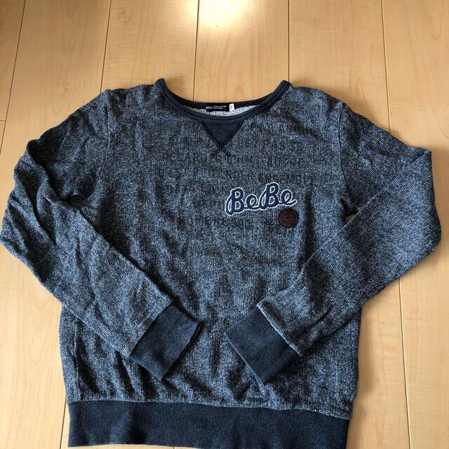 BeBe(ベベ)のBeBe  ニットカットソー　トレーナー キッズ/ベビー/マタニティのキッズ服男の子用(90cm~)(Tシャツ/カットソー)の商品写真