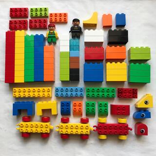 レゴ(Lego)のレゴデュプロ　ブロック＋人形＋車セット　まとめ売り(積み木/ブロック)