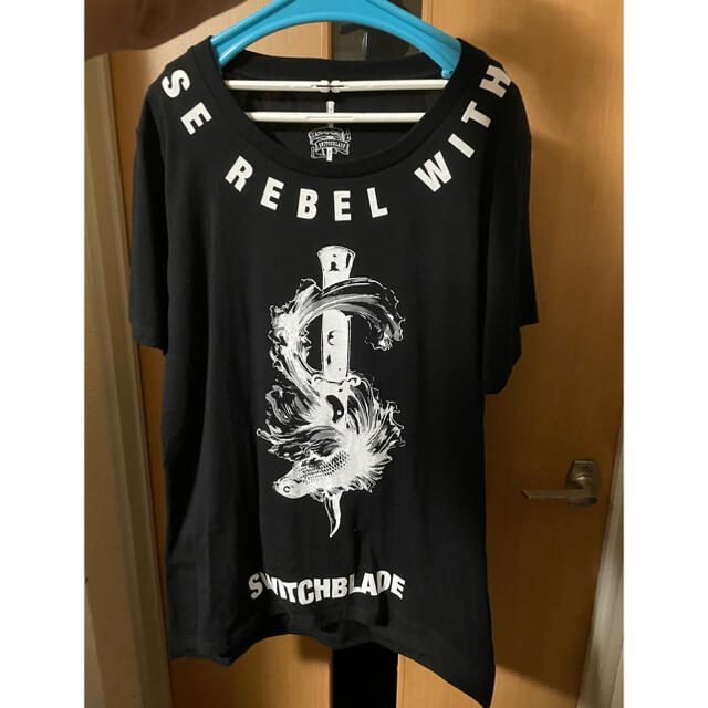 hyde x SWITCHBLADE RUMBLE FISH TEE L サイズ