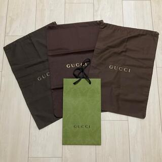 グッチ(Gucci)のGUCCI  紙袋・布製袋3枚(ショップ袋)