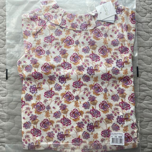 Bonpoint(ボンポワン)のBonpoint ブラウス　2a キッズ/ベビー/マタニティのキッズ服女の子用(90cm~)(ブラウス)の商品写真