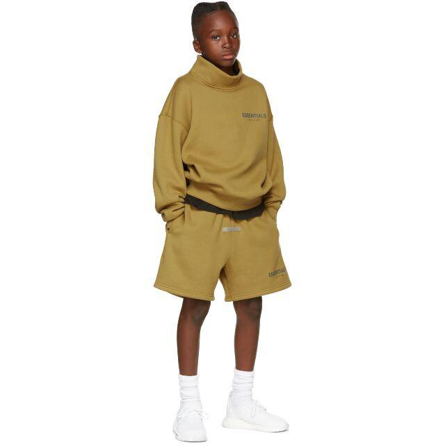 FEAR OF GOD(フィアオブゴッド)の6 / 7 ☆ fog essentials kids fleece short キッズ/ベビー/マタニティのキッズ服男の子用(90cm~)(パンツ/スパッツ)の商品写真