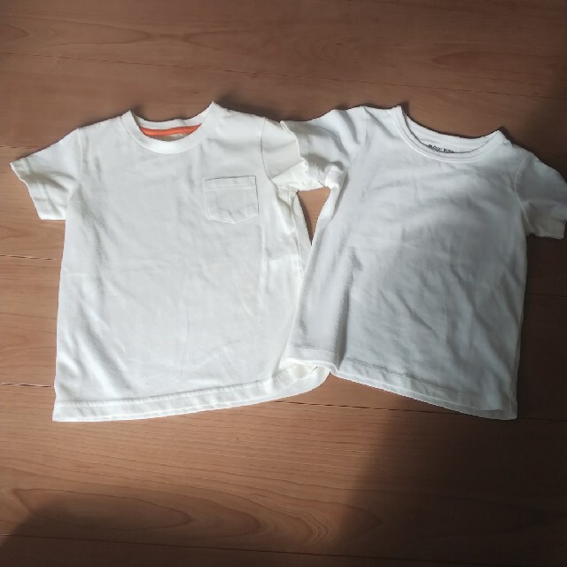 GLOBAL WORK(グローバルワーク)の白Tシャツ  キッズ/ベビー/マタニティのキッズ服男の子用(90cm~)(Tシャツ/カットソー)の商品写真