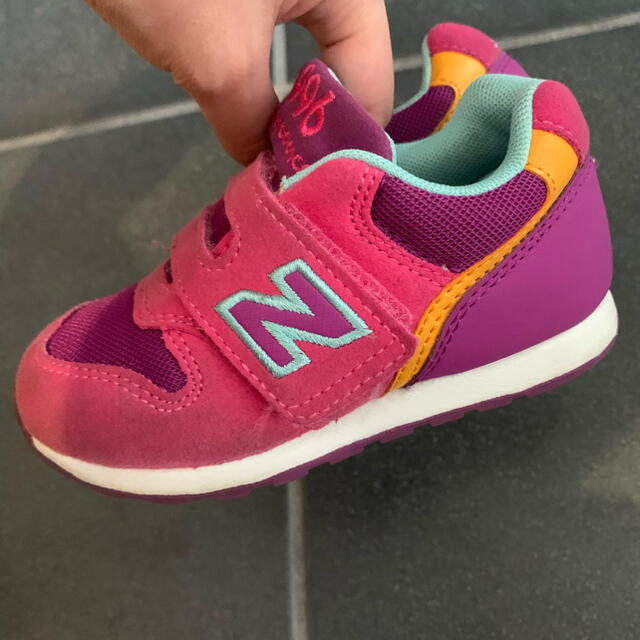 New Balance(ニューバランス)のNB ぴんく　14.5㎝ キッズ/ベビー/マタニティのベビー靴/シューズ(~14cm)(スニーカー)の商品写真