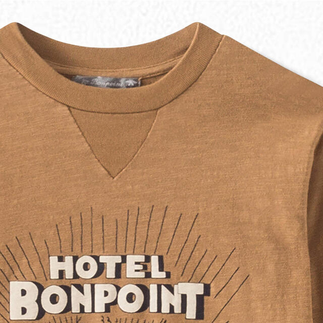 Bonpoint(ボンポワン)のBonpoint カットソー ロンT 4A キッズ/ベビー/マタニティのキッズ服男の子用(90cm~)(Tシャツ/カットソー)の商品写真