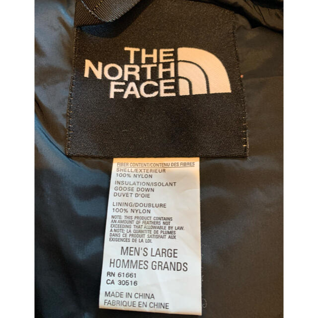 THE NORTH FACE(ザノースフェイス)の【mさん専用】THE NORTH FACE ヌプシジャケット　Lサイズ メンズのジャケット/アウター(ダウンジャケット)の商品写真