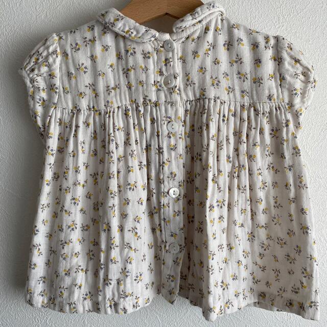 Caramel baby&child (キャラメルベビー&チャイルド)の【kids】littlecottonclothes 花柄ブラウス 2-3y キッズ/ベビー/マタニティのキッズ服女の子用(90cm~)(ブラウス)の商品写真