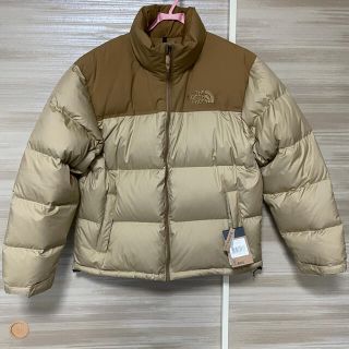 ザノースフェイス(THE NORTH FACE)のノースフェイス　エコヌプシジャケット　カーキー  ブラウン　Ｌ(ダウンジャケット)