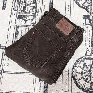 LEVIS 549 ルーズ 刻印 3249 コーデュロイ ブラウン W34