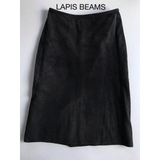 ビームス(BEAMS)のLAPIS BEAMS【未着用】スエード　タイトスカート(ひざ丈スカート)