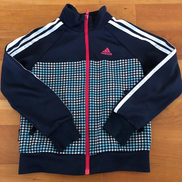 adidas(アディダス)のアディダス  adidas ♡女児　ジャージ　トップス　130㌢ キッズ/ベビー/マタニティのキッズ服女の子用(90cm~)(ジャケット/上着)の商品写真