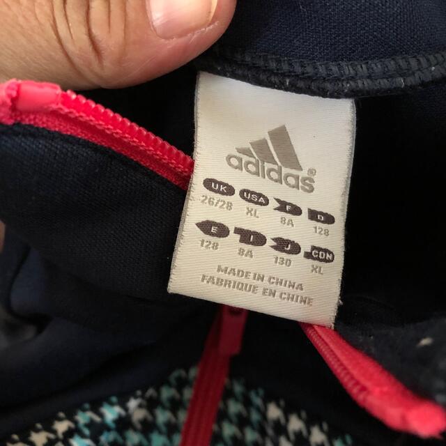 adidas(アディダス)のアディダス  adidas ♡女児　ジャージ　トップス　130㌢ キッズ/ベビー/マタニティのキッズ服女の子用(90cm~)(ジャケット/上着)の商品写真