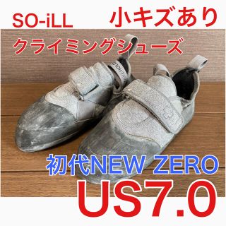 ソイル(SOIL)のクライミングシューズSO-iLL ソイルNEW ZERO ニューゼロ　US7.0(登山用品)