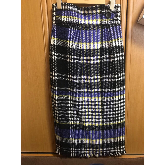 FRAY I.D(フレイアイディー)のフレイアイディー  チェックタイトスカート レディースのスカート(ロングスカート)の商品写真