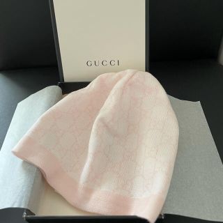 グッチ(Gucci)のGUCCI ベビー帽子(ニット帽/ビーニー)