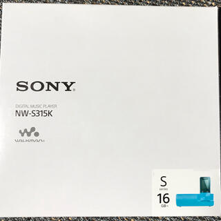 ソニー(SONY)のウォークマン Sシリーズ 16GB スピーカー付き(ポータブルプレーヤー)