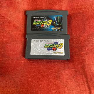 ゲームボーイアドバンス(ゲームボーイアドバンス)のロックマンエグゼ3ブラック セット GBA アドバンス ソフト カセット(携帯用ゲームソフト)