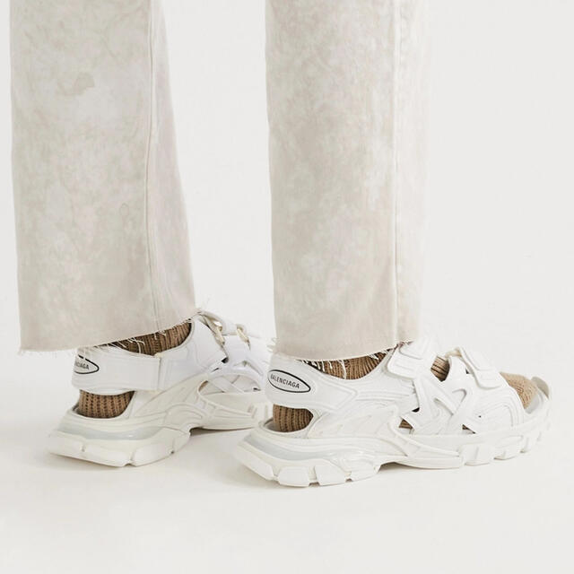 Balenciaga バレンシアガ Track サンダル ホワイト EU39 クラシック