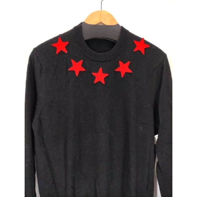 GIVENCHY WOOL STAR PATCH SWEATER ジバンシィ