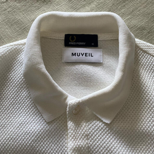 muveil ×fred perryコラボポロシャツ☆ミュベールフレッドペリー