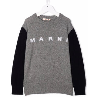 マルニ(Marni)のマルニキッズ　marniグレーセーターサイズ12(ニット/セーター)