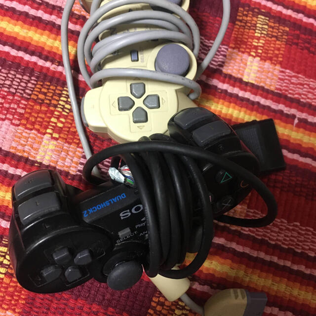 PlayStation2(プレイステーション2)のPS2 本体 白 半 ジャンク品 プレステ2 エンタメ/ホビーのゲームソフト/ゲーム機本体(家庭用ゲーム機本体)の商品写真
