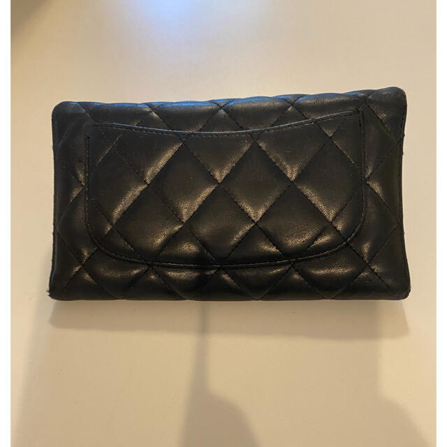 CHANEL(シャネル)の値下げ CHANELシャネル　マトラッセ　ラムスキン　長財布 レディースのファッション小物(財布)の商品写真