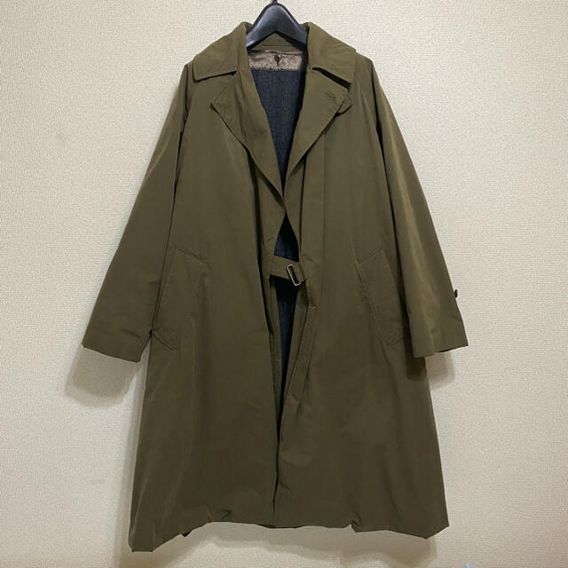 半額】 COMOLI - 【美品】comoli タイロッケンコート 19aw トレンチ