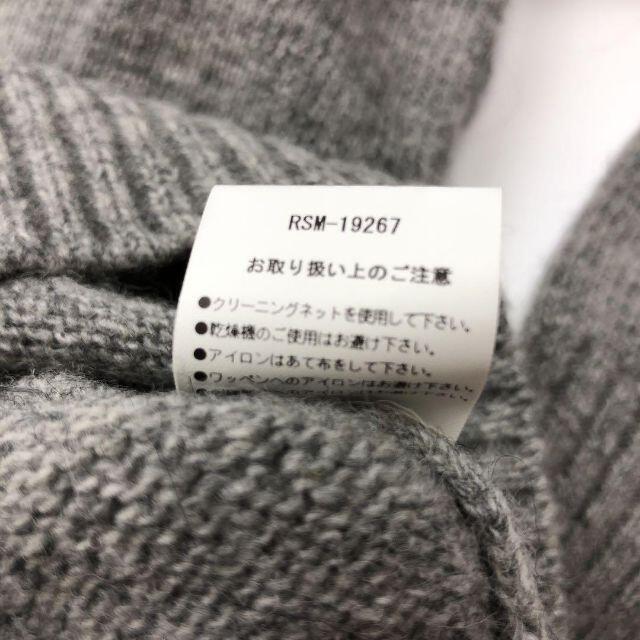 rough&swell ゴルフ クルーネックセーター グレー 3259