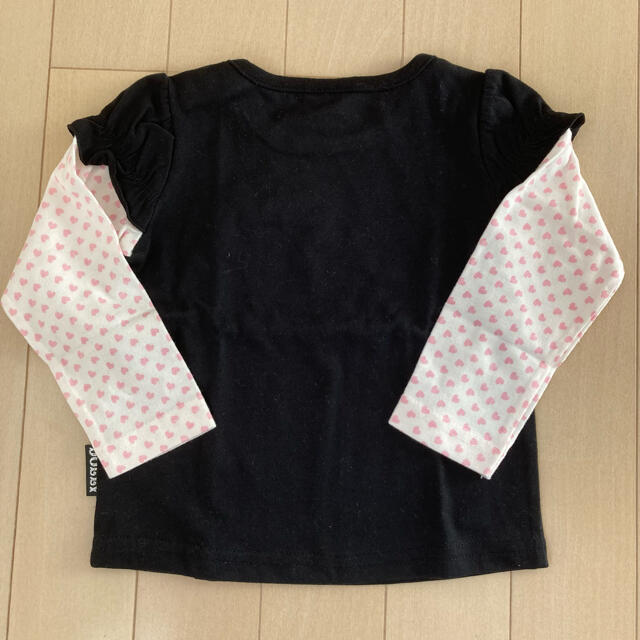 【未使用】Dolly Ribbon 長袖Tシャツ キッズ/ベビー/マタニティのキッズ服女の子用(90cm~)(Tシャツ/カットソー)の商品写真
