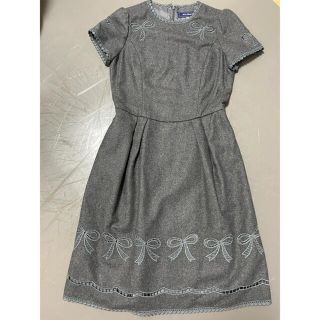 エムズグレイシー(M'S GRACY)の【美品】エムズグレイシー　M(ひざ丈ワンピース)