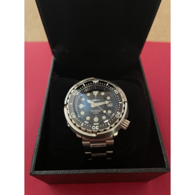 シャーク ツナ缶 SBBN015 オマージュ セイコー製自動巻き NH35搭載  メンズの時計(腕時計(アナログ))の商品写真