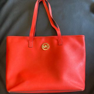 マイケルコース(Michael Kors)のマイケルコース トートバッグ A4 オレンジ(トートバッグ)