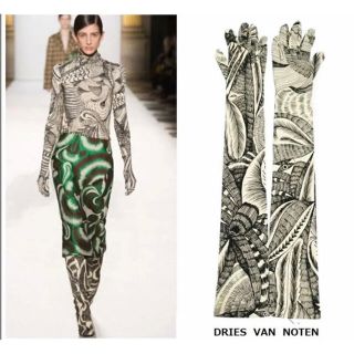 ドリスヴァンノッテン(DRIES VAN NOTEN)のドリスヴァンノッテン アームカバー 手袋 美品(手袋)