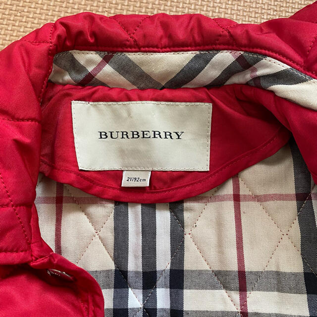 BURBERRY(バーバリー)のBURBERRY バーバリー  キルティングコート　ジャケット キッズ/ベビー/マタニティのキッズ服女の子用(90cm~)(ジャケット/上着)の商品写真