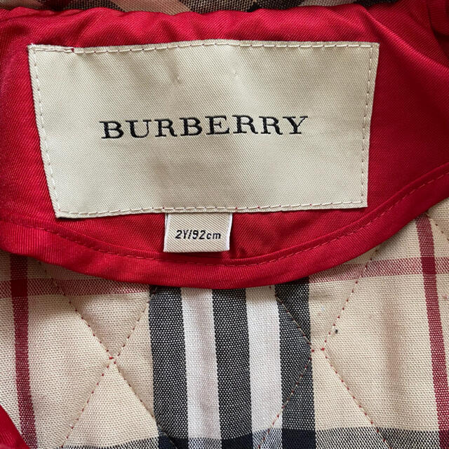 BURBERRY(バーバリー)のBURBERRY バーバリー  キルティングコート　ジャケット キッズ/ベビー/マタニティのキッズ服女の子用(90cm~)(ジャケット/上着)の商品写真