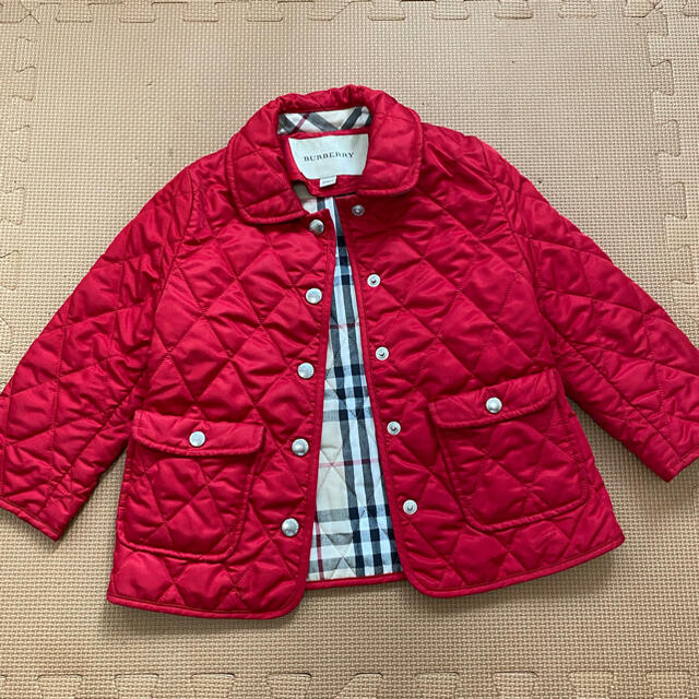 BURBERRY(バーバリー)のBURBERRY バーバリー  キルティングコート　ジャケット キッズ/ベビー/マタニティのキッズ服女の子用(90cm~)(ジャケット/上着)の商品写真